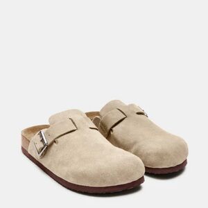 Steven madden men’s clogs suede